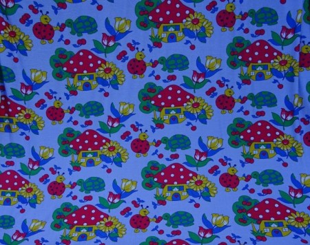 Odprodej nadbytečného textilu, bavlněné froté s elastanem